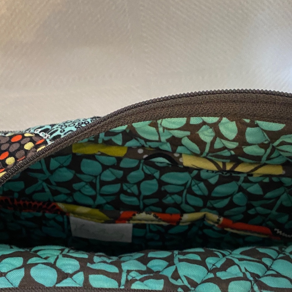 Vera Bradley Multicolor Floral Shoulder Bag or crossbody with wristlet - Picture 4 of 14